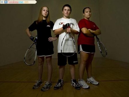 Smith, Hemphill, Smith, May 2009, Racquetball Players